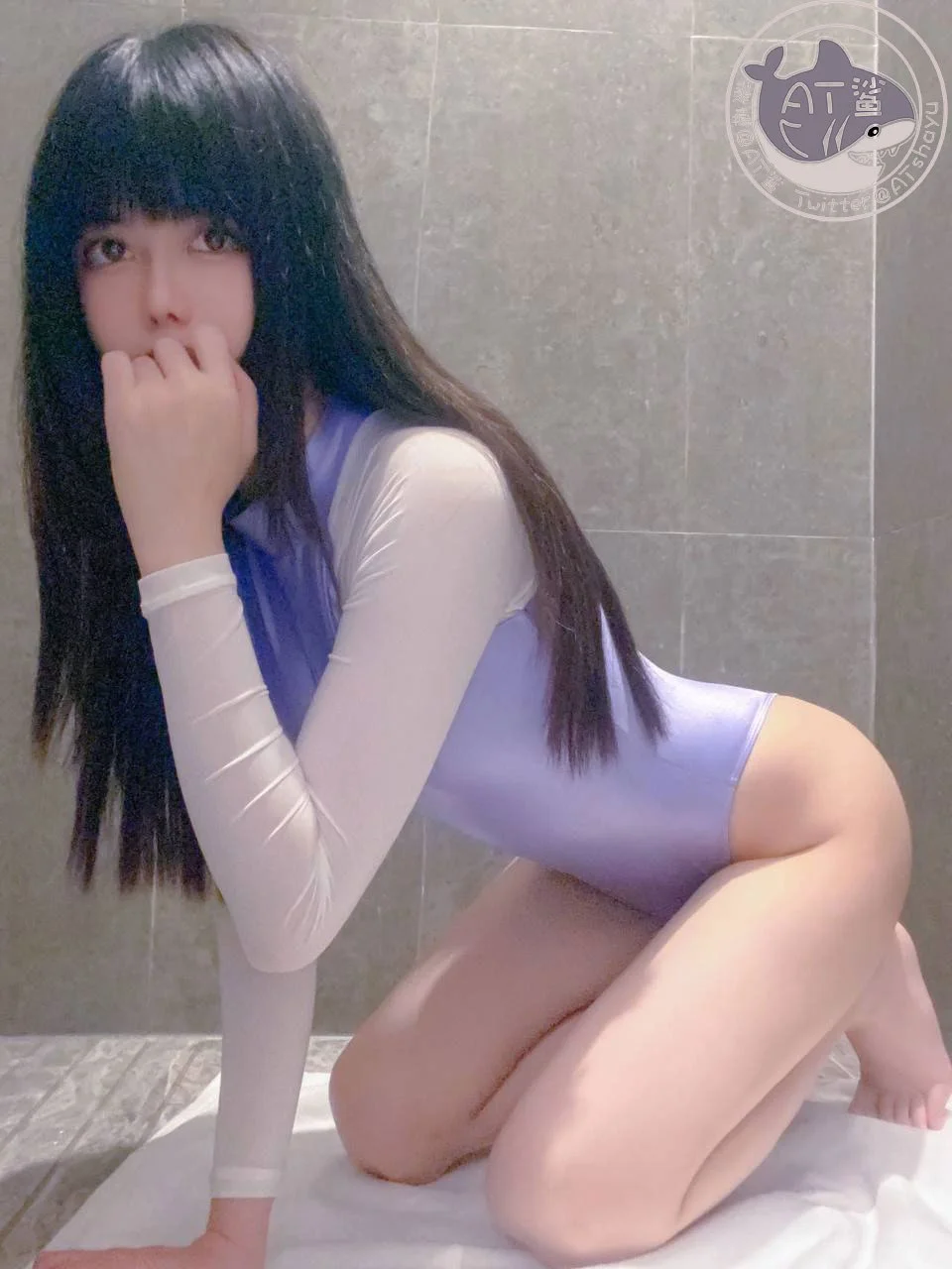 AT鲨 - 竞速泳衣 [90P-10MB] tg@simisebaisi 【丝足阁】041.webp